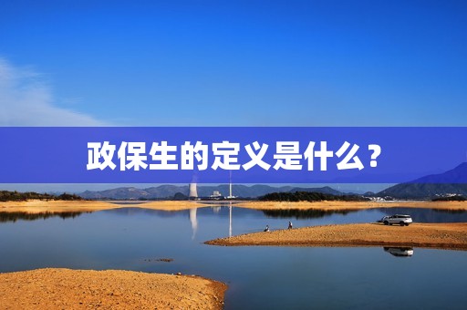 政保生的定义是什么？